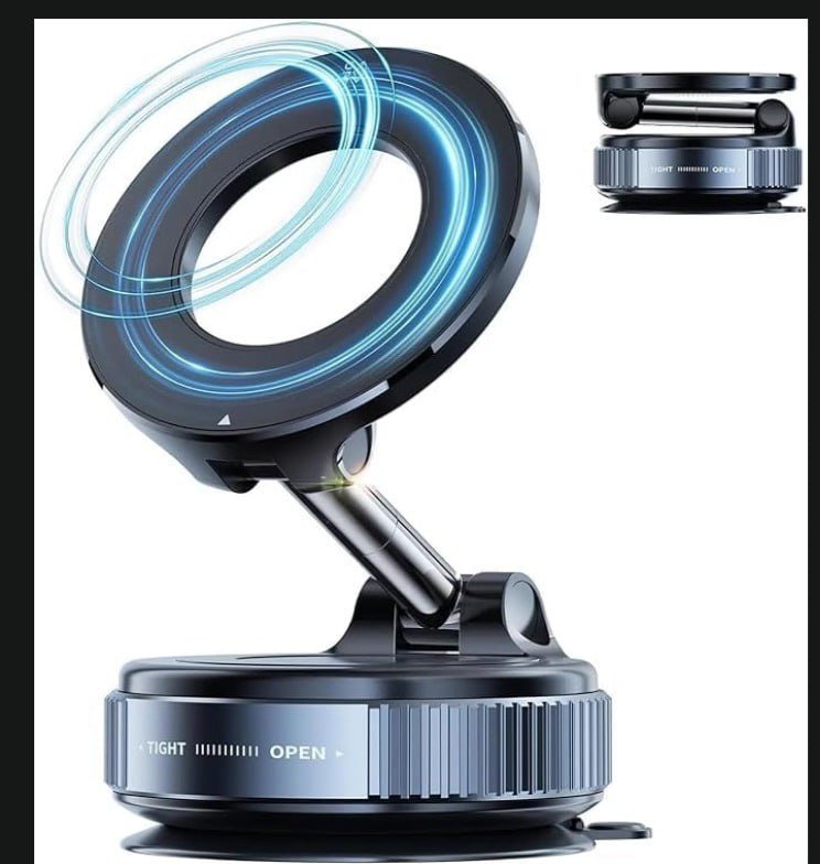 360° Vacuum Magnetic Phone Holder