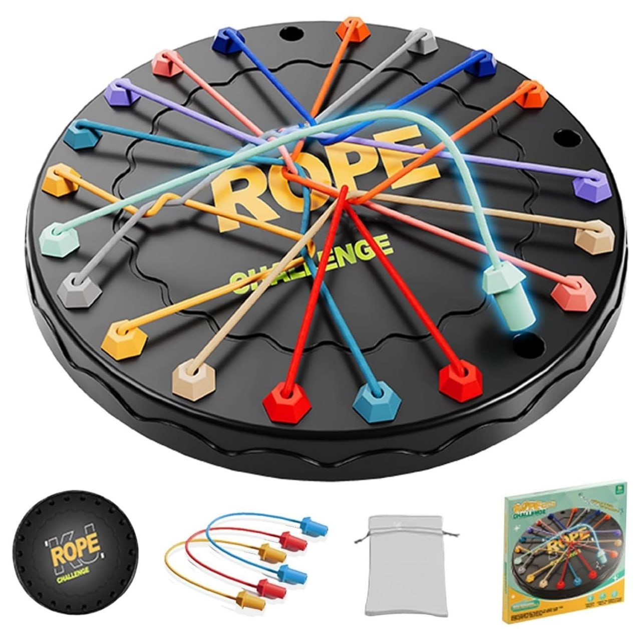 rope untangling puzzle game