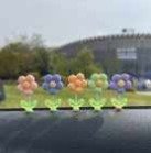 5 pcs flower car decor