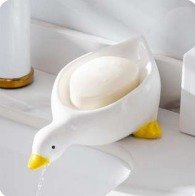 Duck ceramic soap dispenser 2