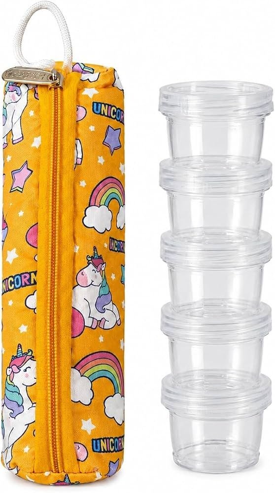 5 Piece Portable Spice Jar Set