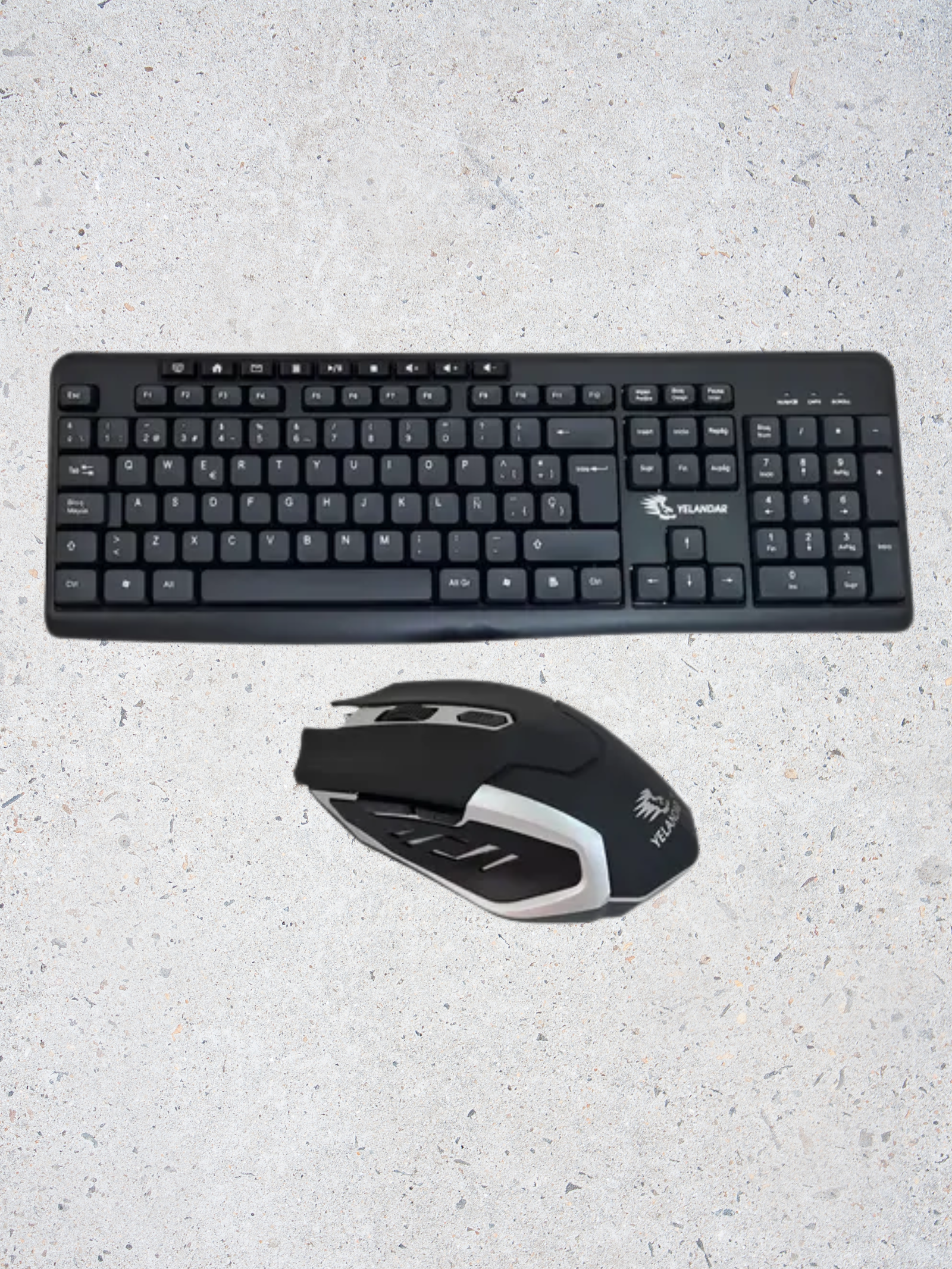 WIRELESS KEYBOARD & MOUSE
