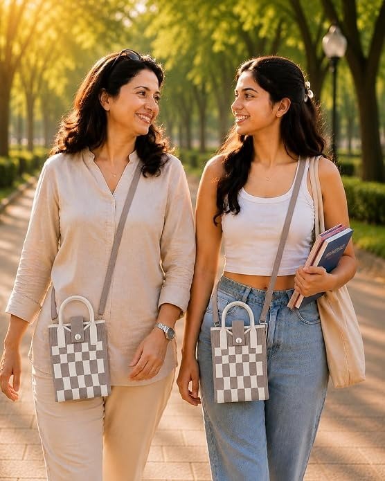 Mobile Stylish Crossbody Handbag Purse