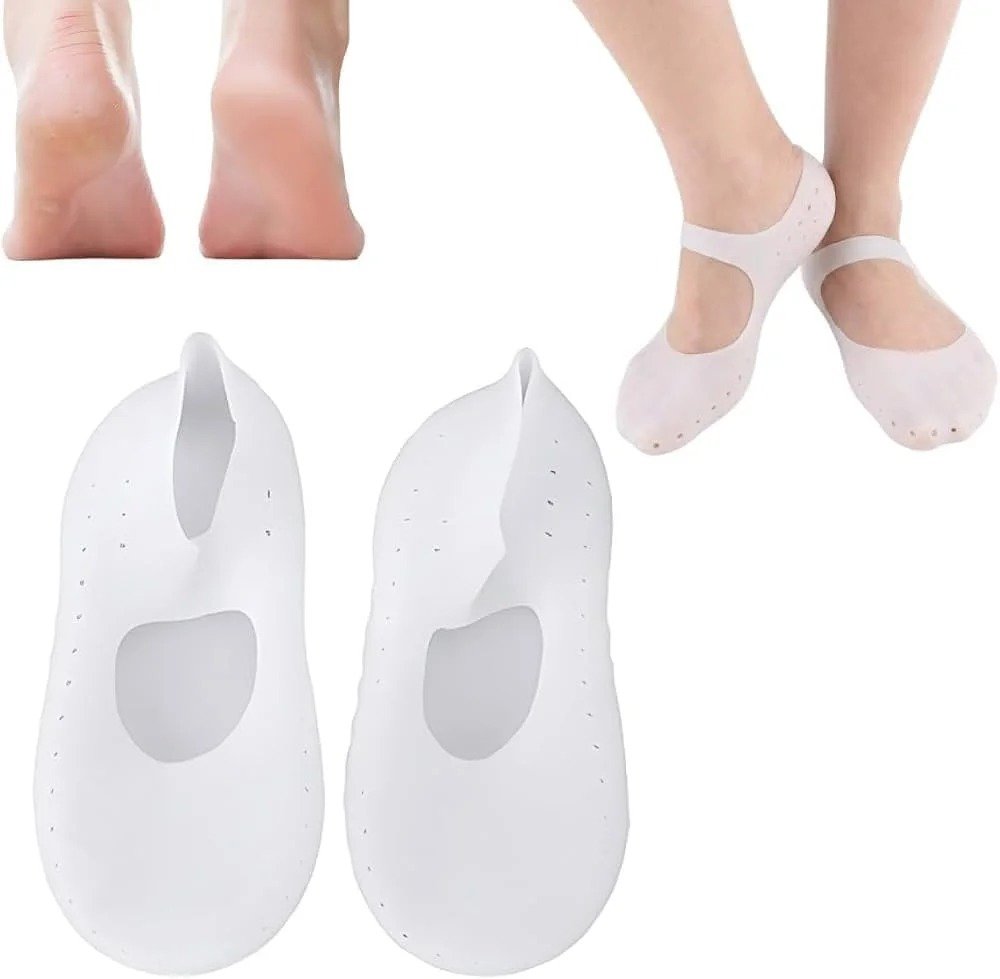 Silicone Full Socks White colour